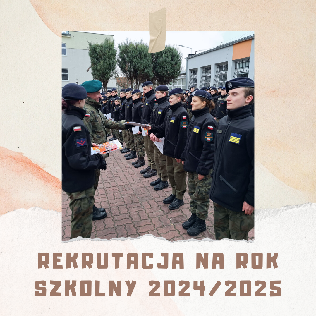 Rekrutacja na rok szkolny 2024/2025