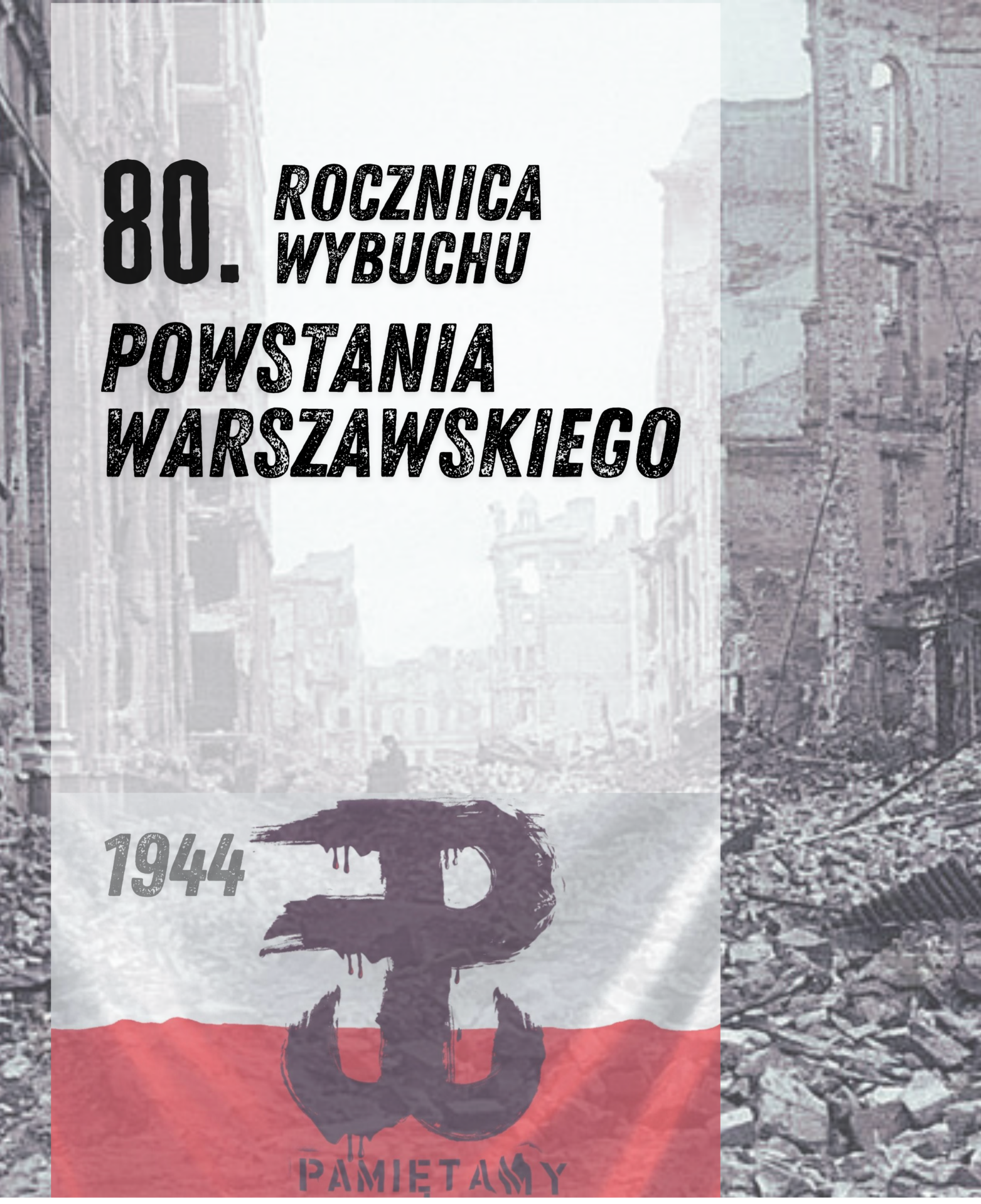 80. rocznica wybuchu Powstania Warszawskiego