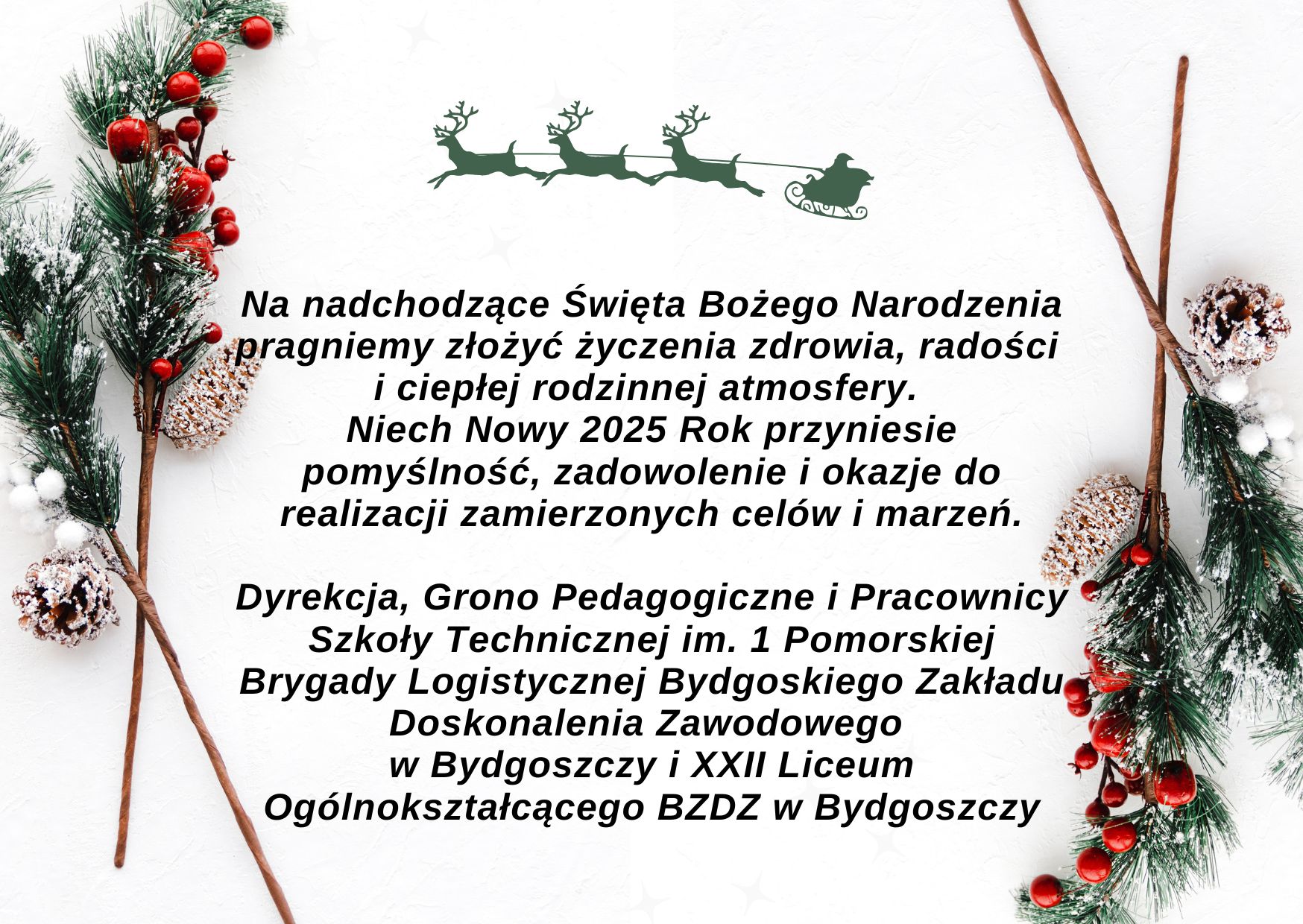 Życzenia świąteczne