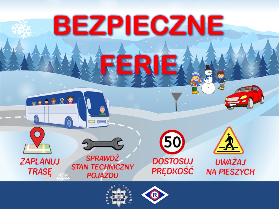 Bezpieczne ferie 2025