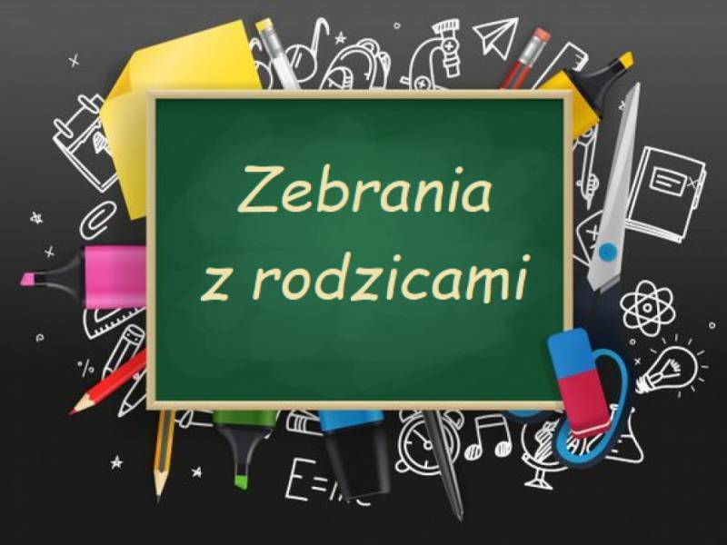 Harmonogram spotkań z rodzicami