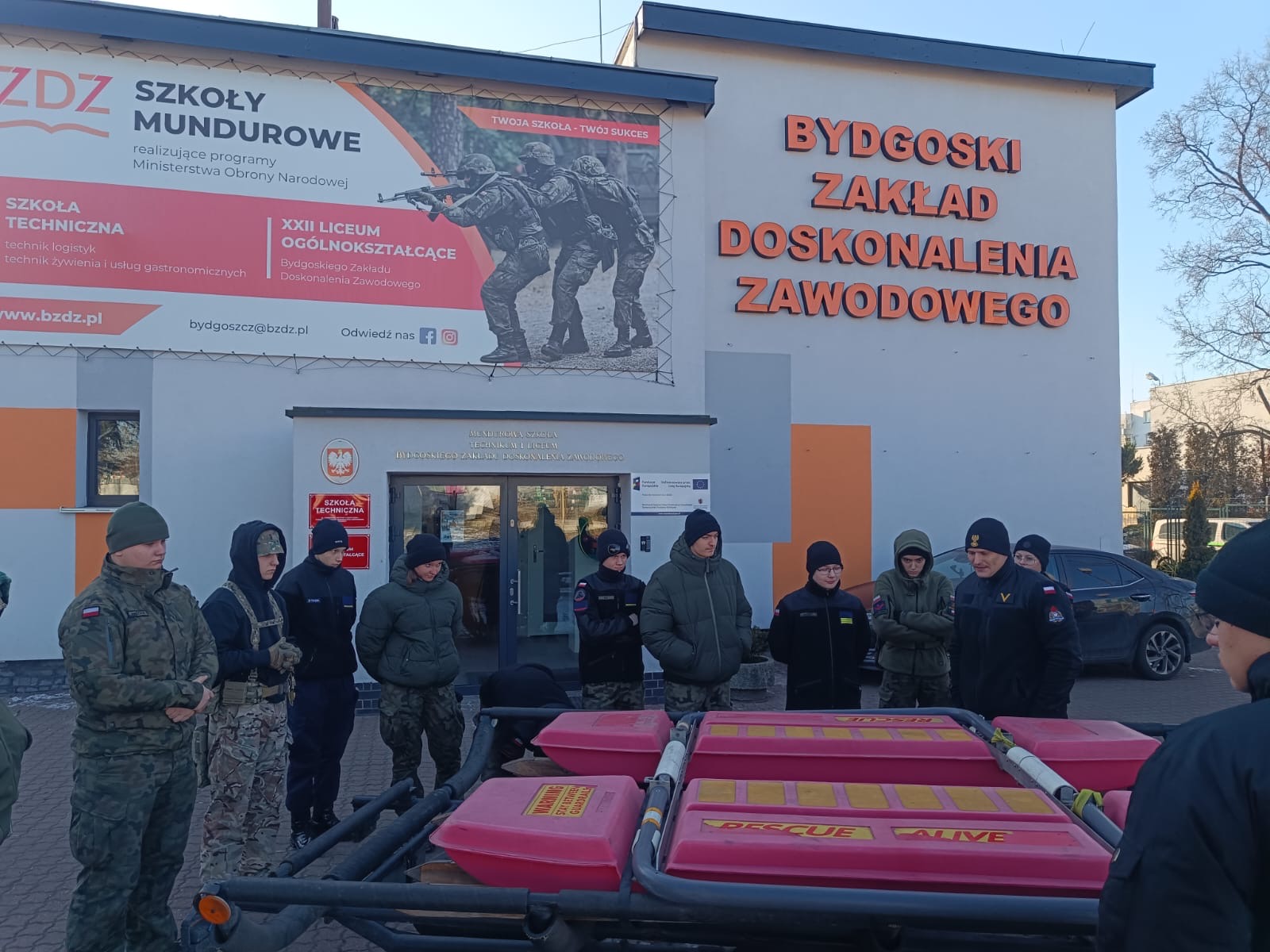 Zimowy obóz w naszej szkole